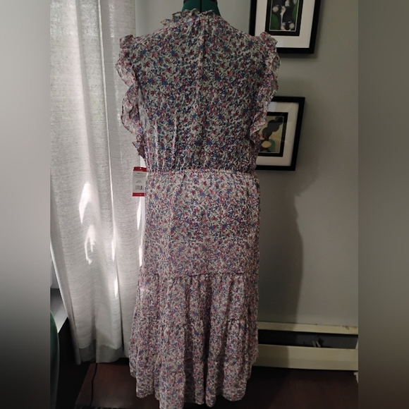 BB Dakota Steve Madden Ditsy Maxi Dress, Sz XL - Picture 6 of 12